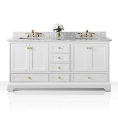 Ensemble de meuble-lavabo double 72 po Audrey