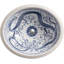 Imperial Blue Caxton Oval Undermount Bathroom Sink