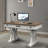Kelsie-Mae Adjustable Solid Wood Top Writing Desk with Power Outlet-50305737