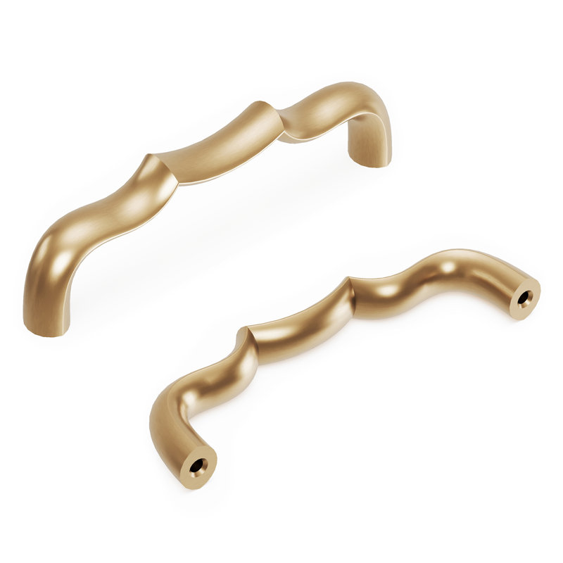 Trellis Bar Pull, 3-3/4", Champagne Bronze
