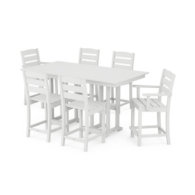 POLYWOOD® Lakeside 72" Patio Dining Set