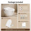 DeerValley 1.6L LPF Elongated Wall Hung Toilets