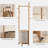 Multifunctional Solid Wood Coat Rack with Removable Laundry Basket – Movable Freestanding Clothes Hanger for Bedroom & Entryway-1384859406