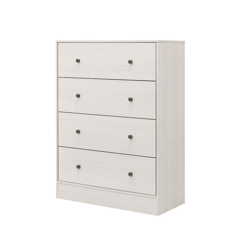 Commode 4 tiroirs Brytin, Beige-gris