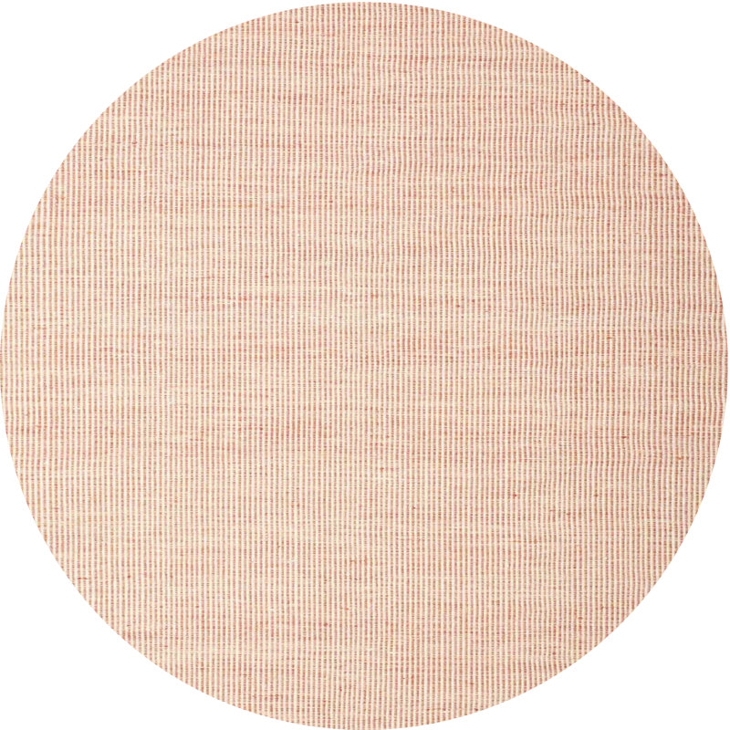 Tapis décoratif rose aisla, Rond 8 pi