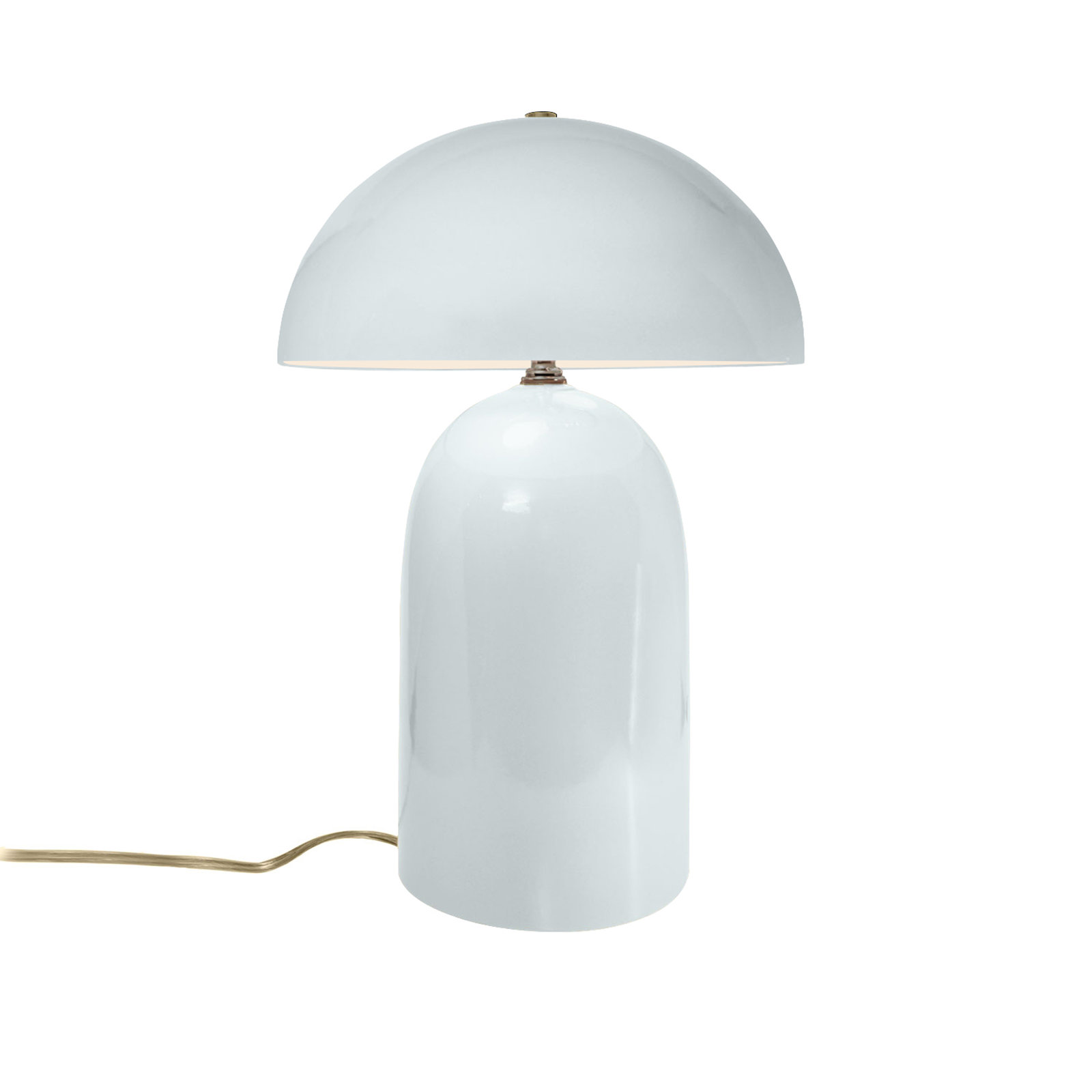 Hardacre Ceramic Table Lamp, Gloss White
