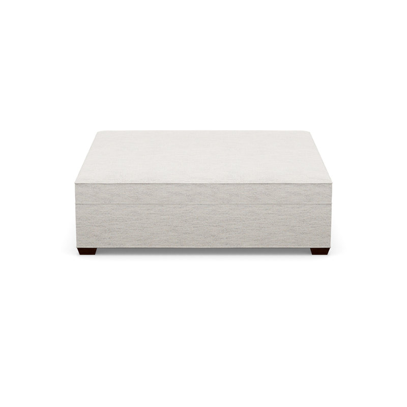 Square Ottoman, Walnut, 3906-73