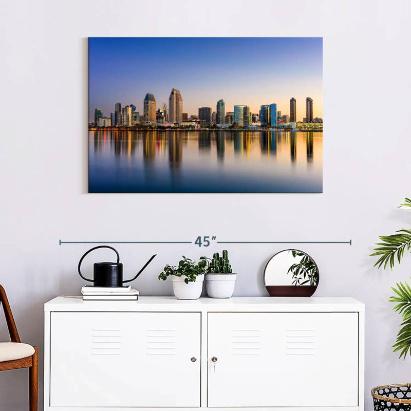 Sireci Downtown San Diego, 24" H x 36" W