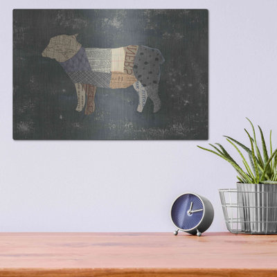 August Grove® 'From the Butcher Elements 19 by Courtney Prahl, Metal Wall Art