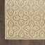 Nourison Washable Charm 4' x 6' Beige Ivory Contemporary Indoor Rug-117807382