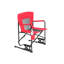 Chaise berçante portable d'extérieur - rouge, avec coussin de dossier Freestyle
