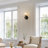 Adelgunde Modern Blcak Brass Wall Sconce