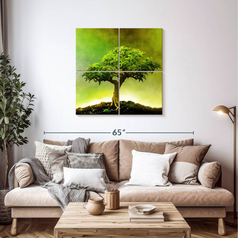 Harnek Green Bonsai Tree, 38" H x 38" W