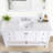 60'' Engineered Stone Single Bathroom Vanity Top with Sink