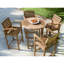 Table de bar en teck