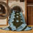Machine Washable Trellis Brown Area Rug-1281225687