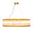 12 - Light Dimmable Drum Chandelier