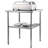 Stainless Steel Prep Table, 30 x 30 x 36 Inch, 800lbs Load Capacity Heavy-Duty Metal Worktable with Adjustable Undershelf & Feet, Commercial Workstation for Kitchen Garage Restaurant Backyard-90976186