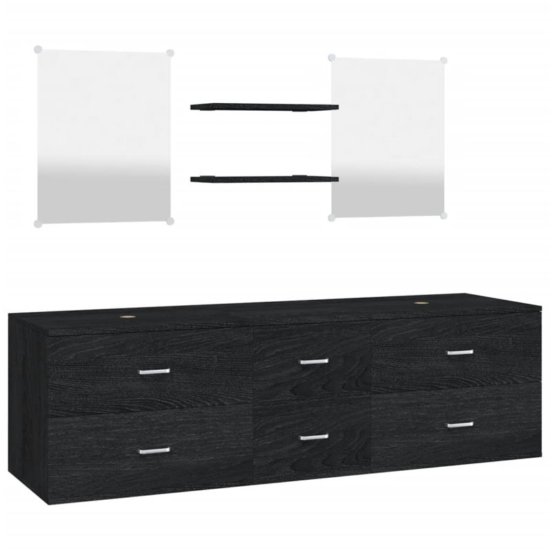 Bathroom Suite, Black