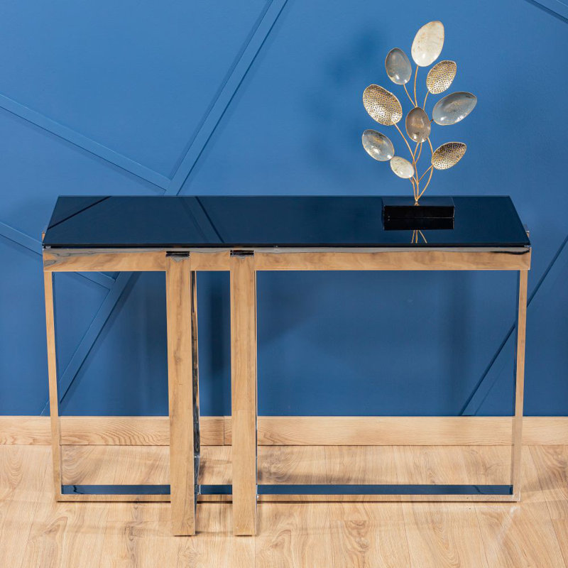 Katina 120cm Glass Top Console Table