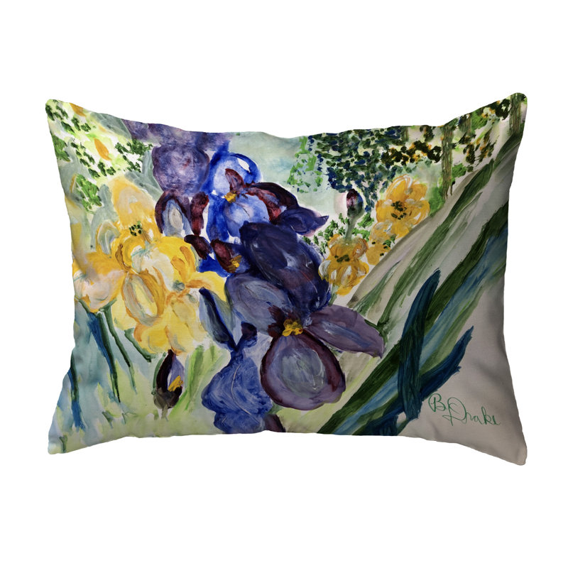 Coussin décoratif intérieur / extérieur rectangulaire