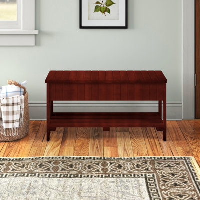 Carlia Solid Wood Storage Bench