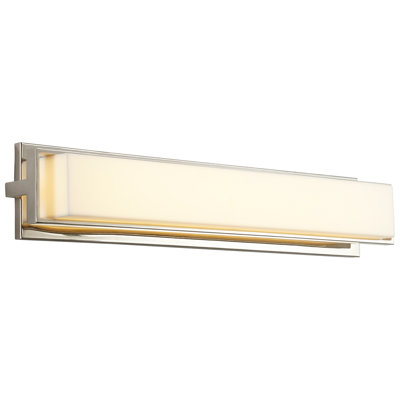 Barre d'éclairage de salle de bain 1 lumière DEL à intensité variable