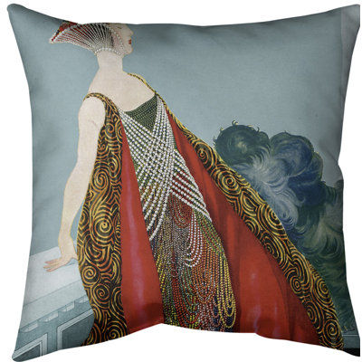Housse de coussin Art Nouveau