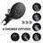 Classic High Pressure Single Handle 6-Spray Patterns Rain Shower Head With Handheld Shower (Valve Included)-126529180