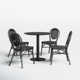 Abode 31.5'' Round Outdoor Dining Set