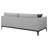 Cushion Back Sofa With Pillows