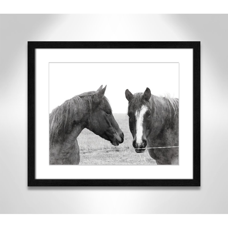 Wild Pastures by Carol Robinson, 16" H x 19" W x 0.75" D, Black