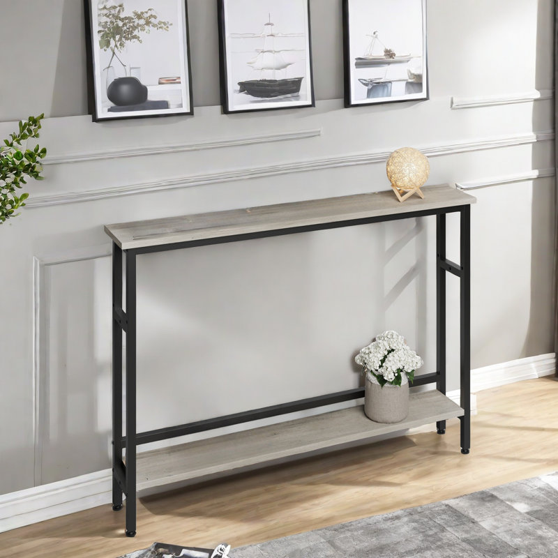 99.1 cm W Console Table, Grey