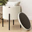 Repose-pieds rond moderne avec rangement-1788579444