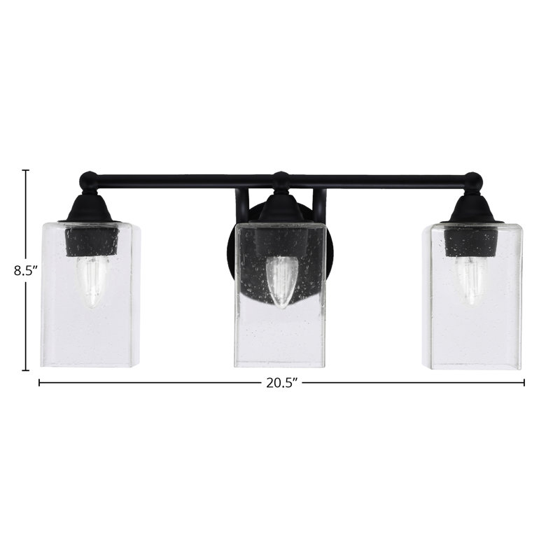Barre d'éclairage de salle de bain 3 lumières Slaboden
