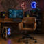 17 Stories Adjustable Swiveling PC & Racing Game Chair-1624820593