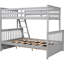 Le lit superposé Safe Safe, gris, répond aux normes élevées et offre une plateforme de couchage stable-1095500686-1095500684
