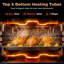 HOMCOM Toaster Oven