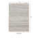Korbin Berber Reversible Natural and Black Wool Area Rug with Jute Core and Jute Fringe