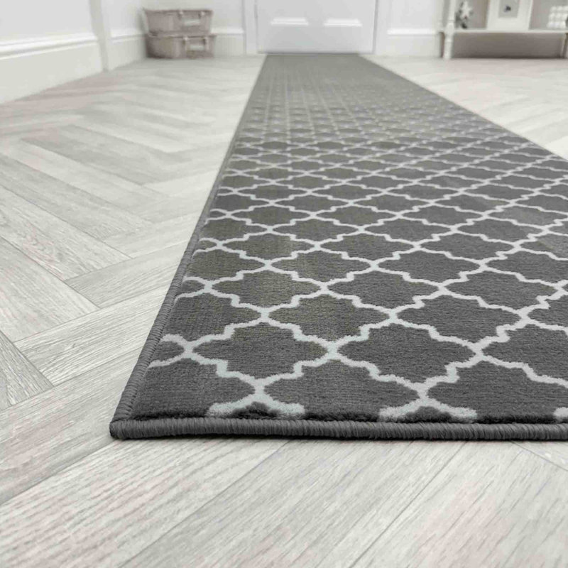 Runner Geometric Area Rug, Runner 60 x 330 cm