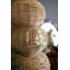  Lampe de table tissée en ruppie maritime - style trois niveaux - 34 po de hauteur