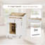 Armoire de cuisine de 24 pouces avec tiroir et porte à fermeture en douceur, armoires blanches Shaker RTA avec charnières et glissières à fermeture en douceur DTC, armoires de rangement en bois massif avec tablettes réglables-120317656