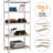 Nelina 35.51 " W Wall Mounted Shelving Unit