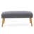 Sulayman Polyester Upholstered Bench-1445332514