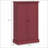 HOMCOM 41” Red Kitchen Pantry Cabinet, Freestanding Storage with 12 Door Shelves, 5-Tier Adjustable Shelves | MDF-2071393632