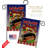 Double Sided 18.5'' H x 13'' W Burlap Flag Set