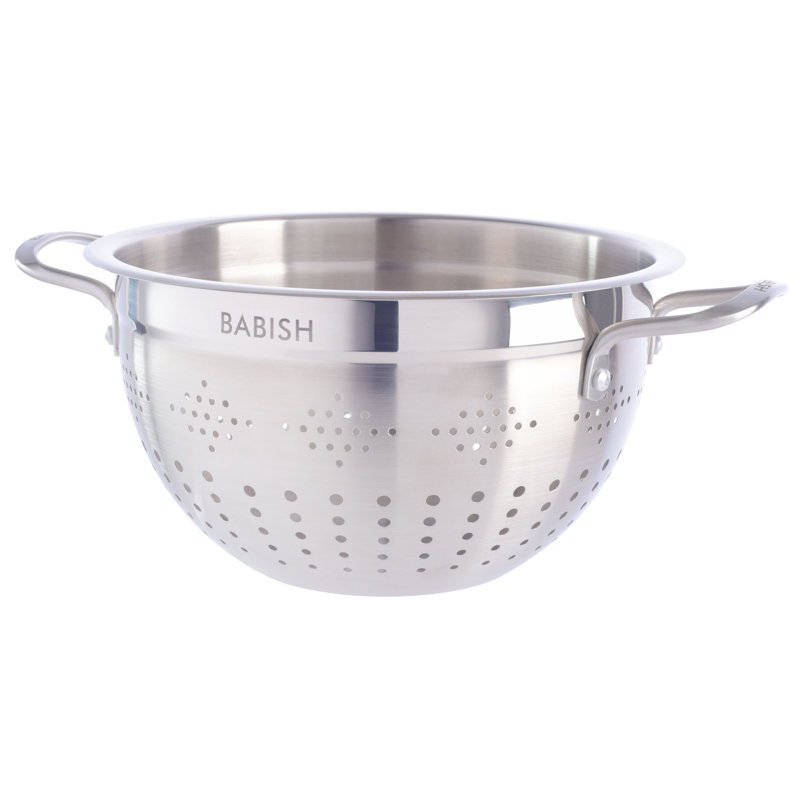 Babish 5-Quart Stainless Steel Colander