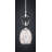 Zilo Stem Hung Mini Pendant With 5" Glass-131511762-32464957