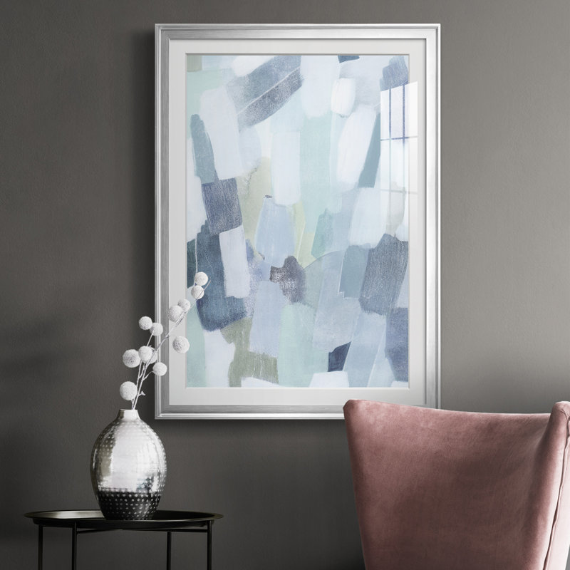 Crépuscule I - impression, Argent, H 36,5 po x l 26,5 po x P 1 po