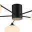 Kendra Glass Semi Flush Mount-58962104